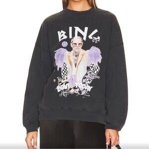 Anine Bing X Elton John Iscreamcolor HARVEY CREW XS EUC!